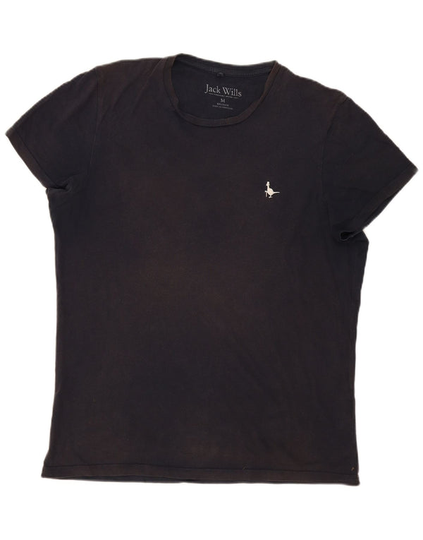 Jack Wills Mens T-Shirt Top Medium Navy Blue Cotton