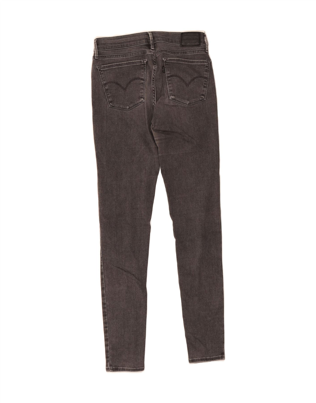 LEVI'S Womens 710 Super Skinny Jeans W27 L30 Grey Vintage Levi's and Second-Hand Levi's from Messina Hembry 