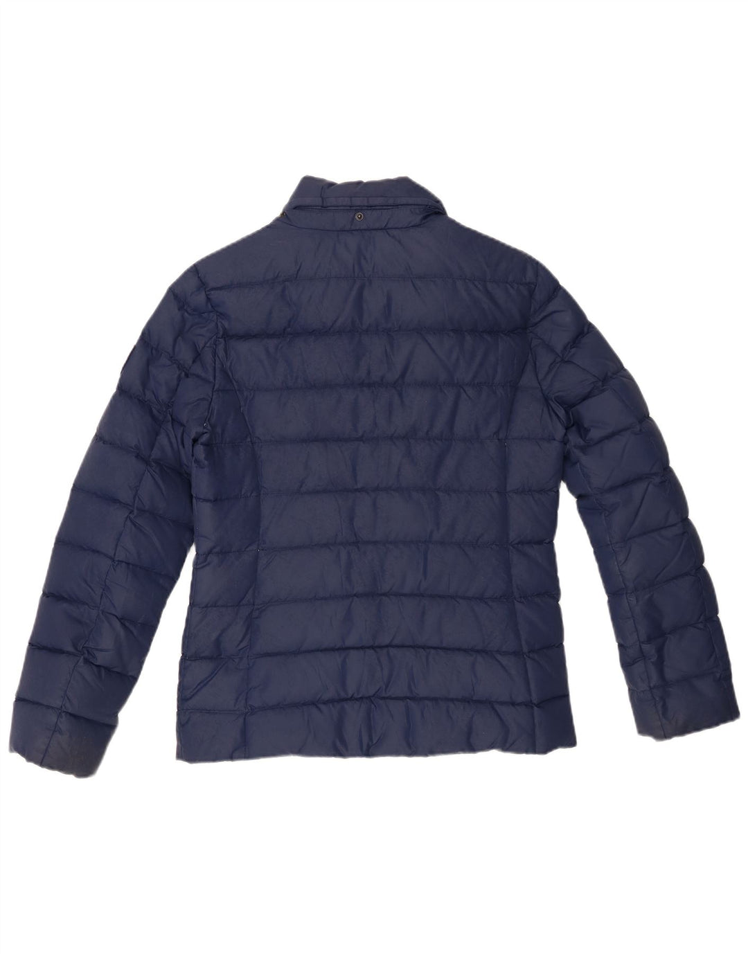 Tommy Hilfiger Womens Padded Jacket UK 14 Medium Navy Blue Polyester