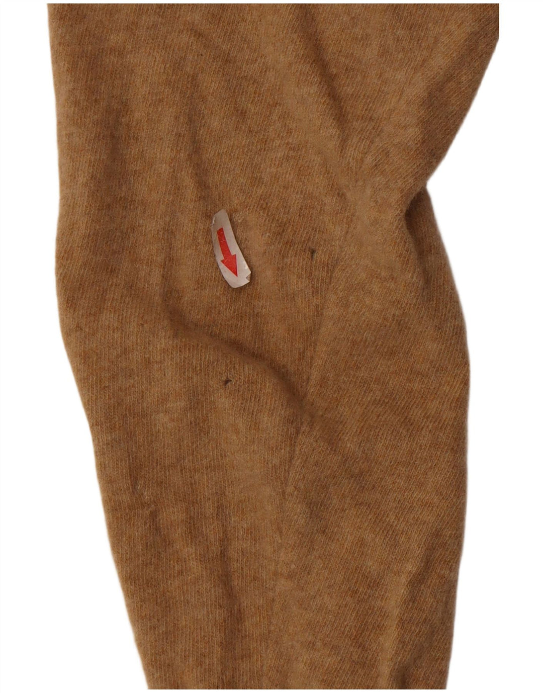 Benetton Womens Cardigan Sweater UK 16 Large Brown Lambswool