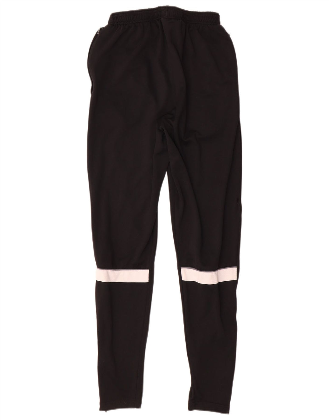 Nike Mens Dri Fit Tracksuit Trousers Small Black Colourblock Polyester