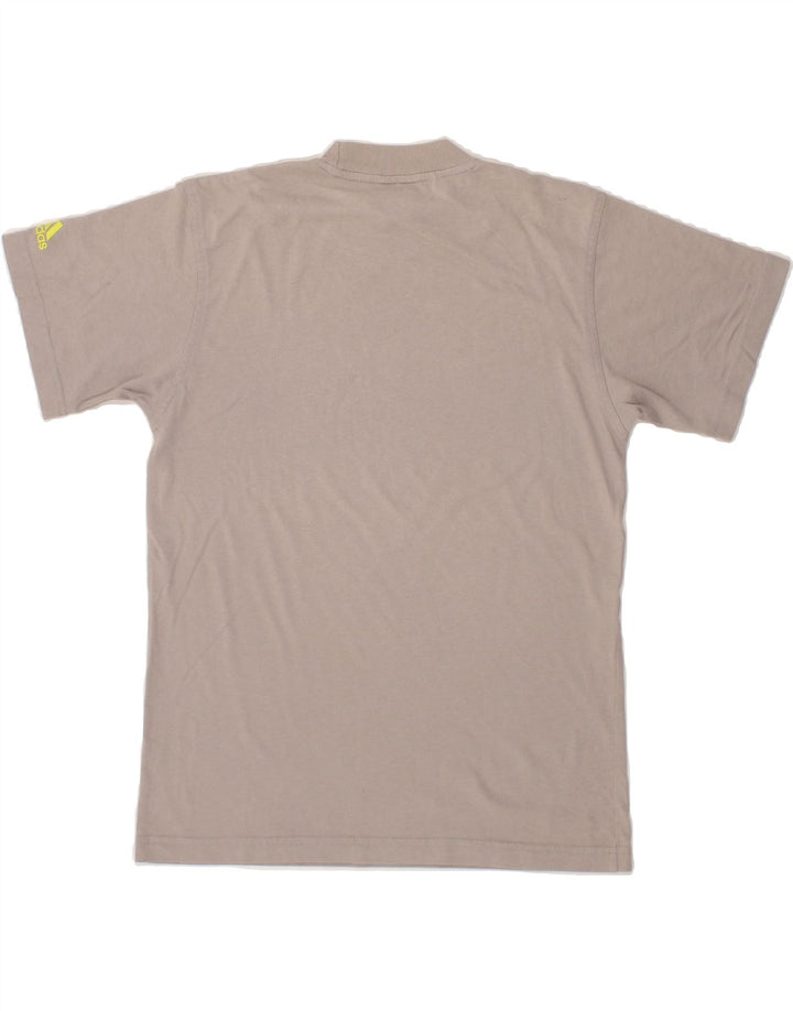 ADIDAS Boys T-Shirt Top 13-14 Years Grey Cotton Vintage Adidas and Second-Hand Adidas from Messina Hembry 