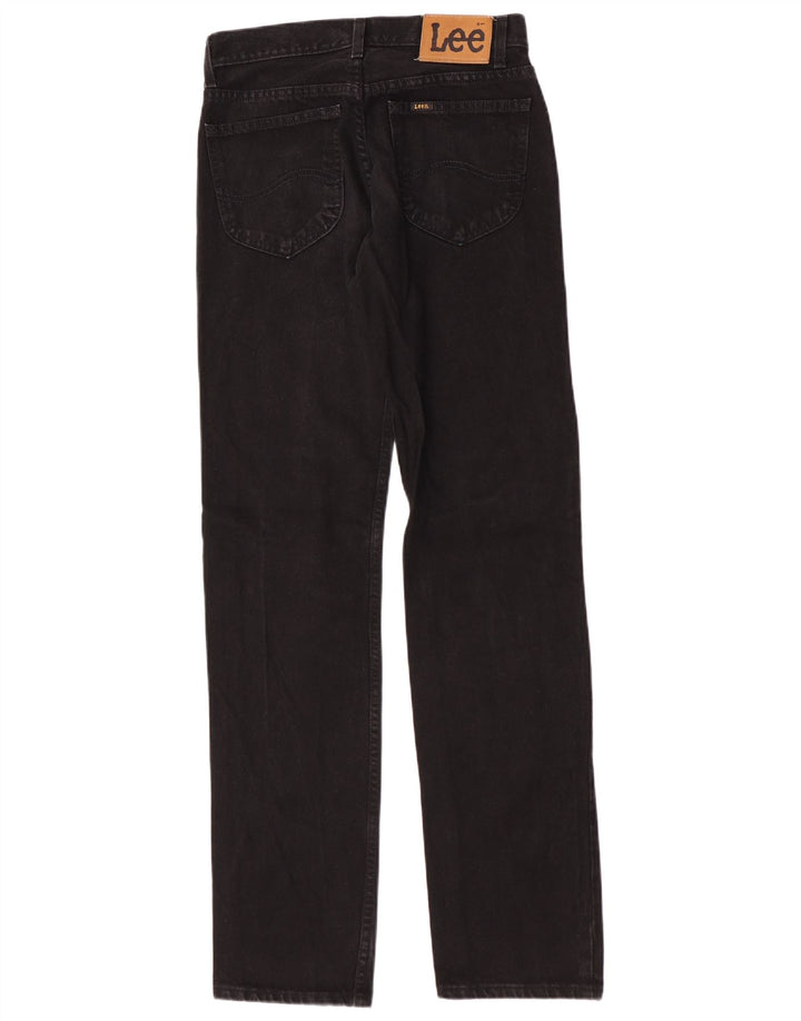 Lee Mens Seattle Straight Jeans W31 L34 Black Cotton