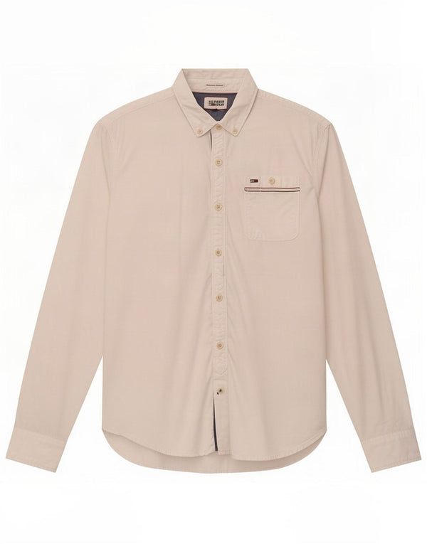 Tommy Hilfiger Mens Shirt Medium White Cotton