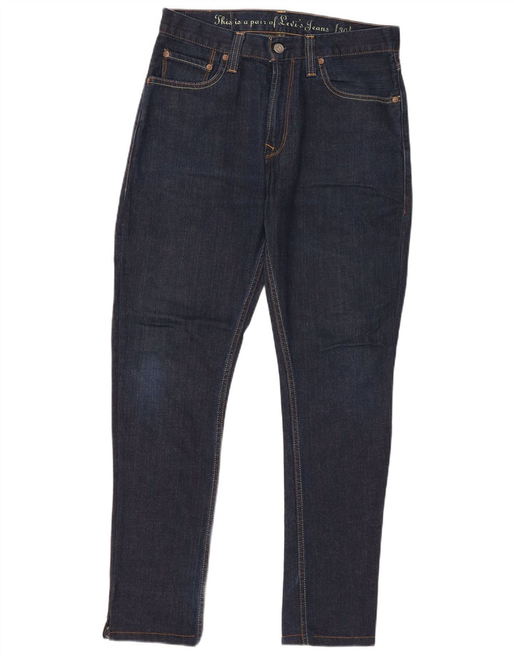 Levi's Womens Skinny Jeans W30 L28 Navy Blue Cotton