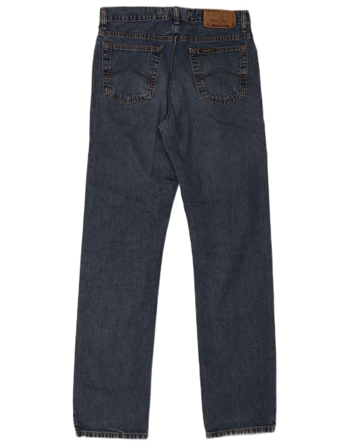 Carrera Mens Straight Jeans W33 L34 Blue Cotton
