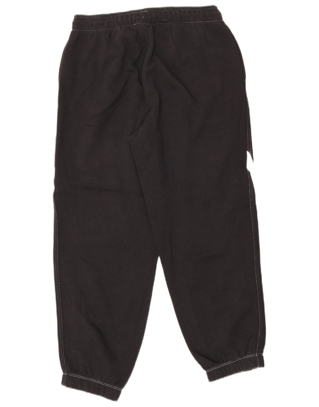 NIKE Womens Graphic Tracksuit Trousers Joggers UK 10 Small  Black Cotton