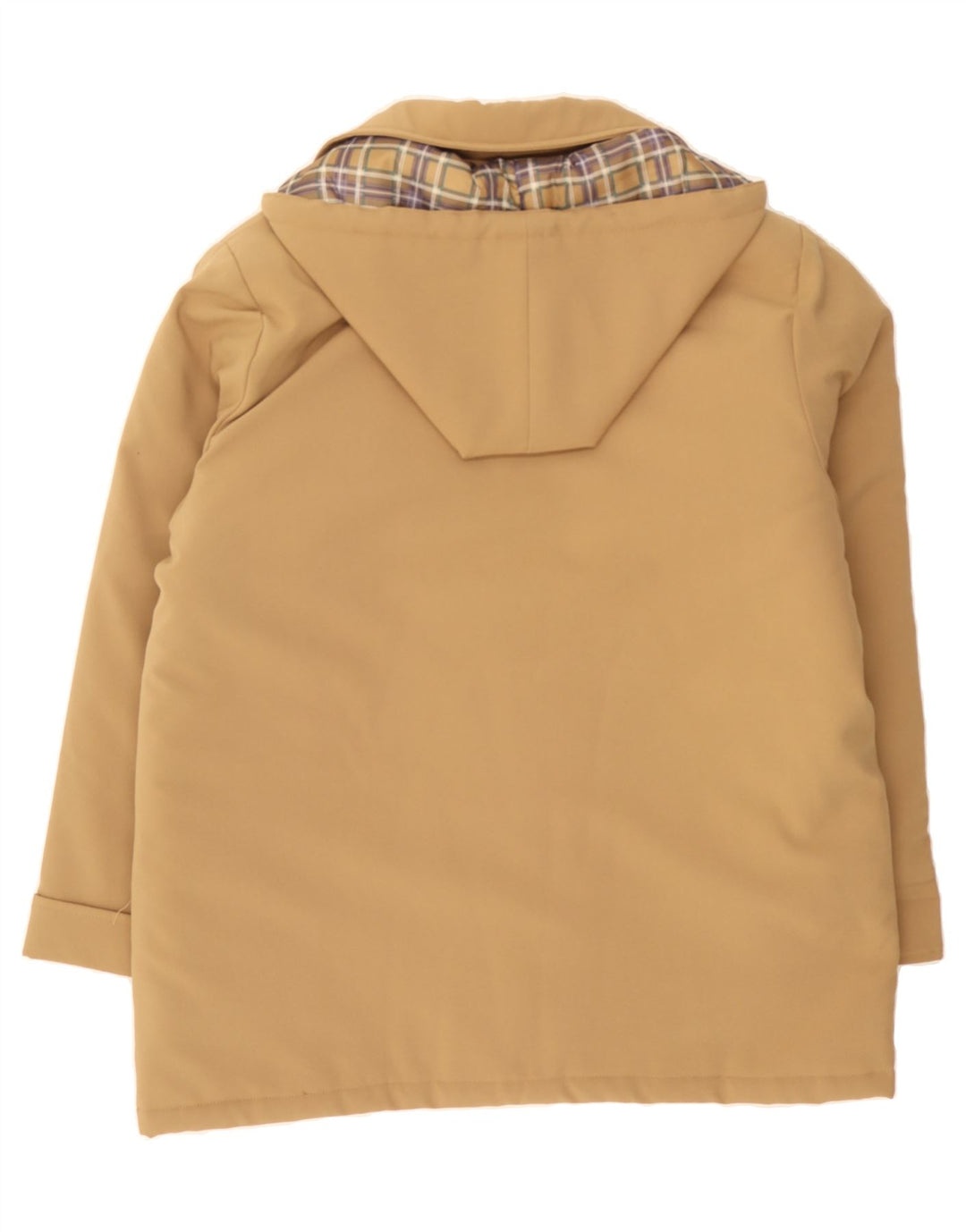 DAMART Womens Hooded Overcoat UK 20 2XL  Beige Polyester Vintage Damart and Second-Hand Damart from Messina Hembry 
