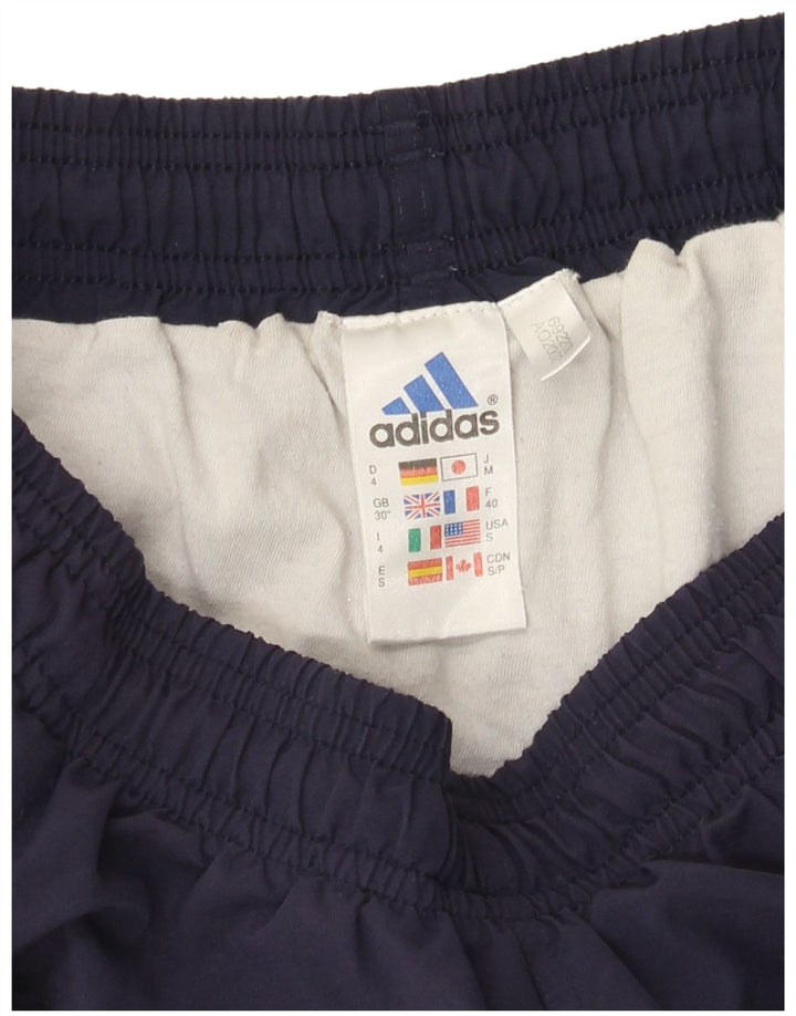 Adidas Mens Sport Shorts Medium Navy Blue Polyester