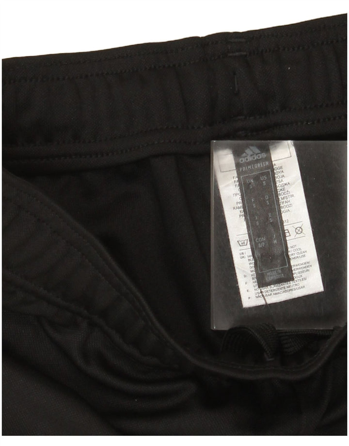 Adidas Mens Aeroready Tracksuit Trousers Small Black Polyester