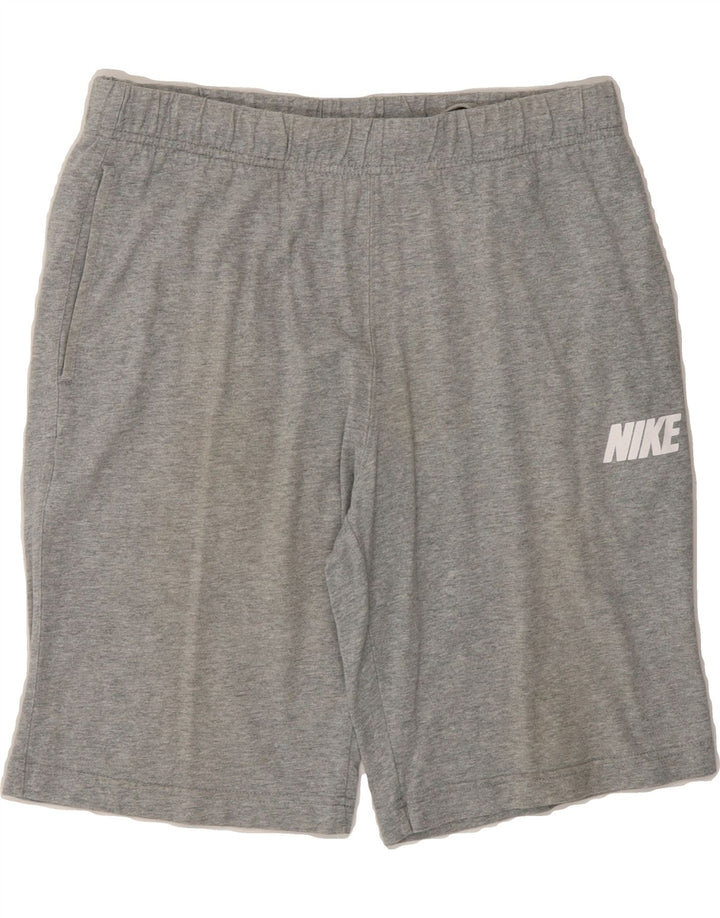 NIKE Mens Sport Shorts Medium  Grey Cotton Vintage Nike and Second-Hand Nike from Messina Hembry 