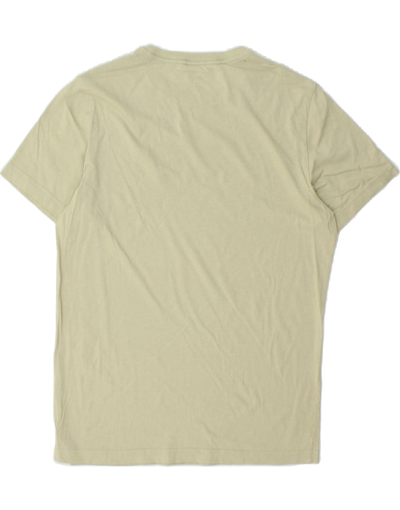 PUMA Mens Graphic T-Shirt Top Small Beige Cotton Vintage Puma and Second-Hand Puma from Messina Hembry 