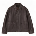 Vintage Mens Leather Jacket UK 42 XL Black