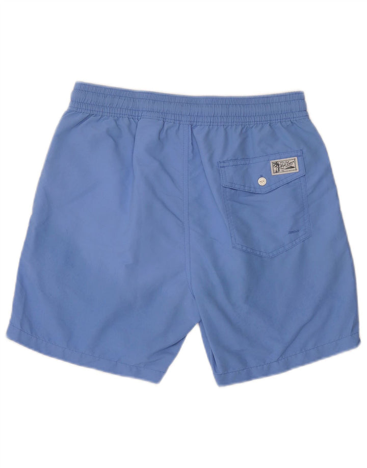 Polo Ralph Lauren Mens Swimming Shorts Small  Blue Nylon