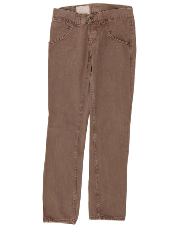 Dondup Womens Straight Jeans W28 L30 Beige