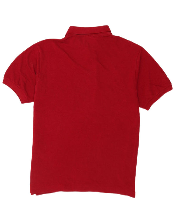 Lacoste Mens Polo Shirt Size 5 Large Red Cotton
