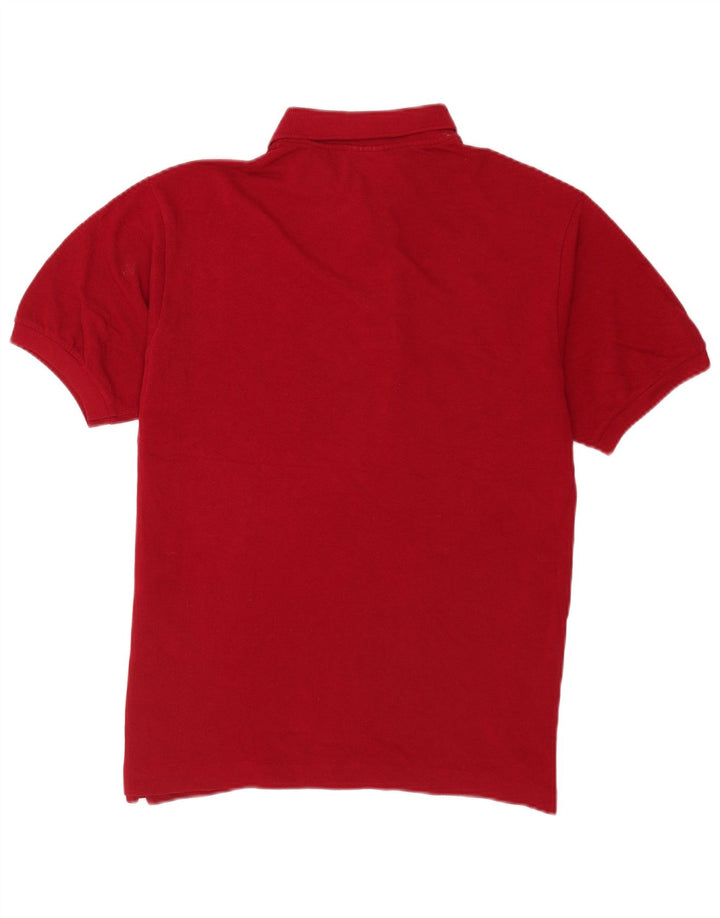 Lacoste Mens Polo Shirt Size 5 Large Red Cotton