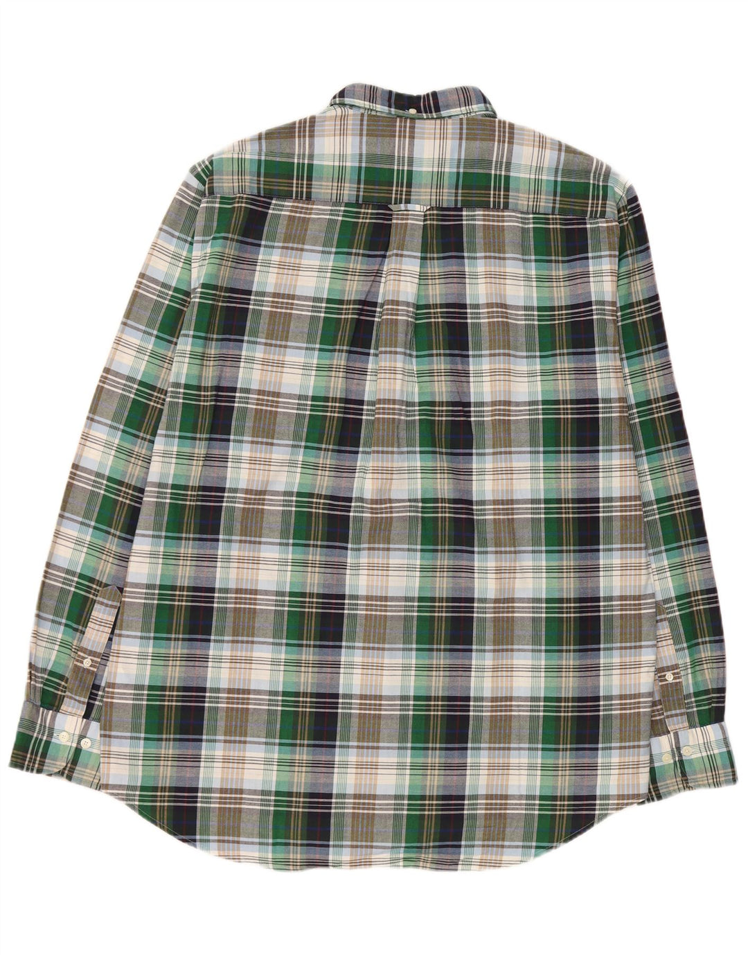 Gant Mens Regular Fit Shirt Size 43/44 17 1/2 XL Multicoloured Check Cotton