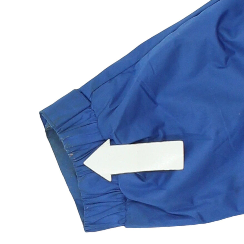 PAO Kamaterou Kappa Mens Navy Padded Bench Coat | Vintage Football Sportswear | Vintage Messina Hembry | Thrift | Second-Hand Messina Hembry | Used Clothing | Messina Hembry 
