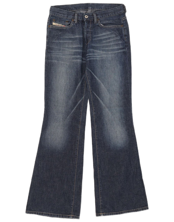 Diesel Womens Bootcut Jeans W28 L32 Blue Cotton