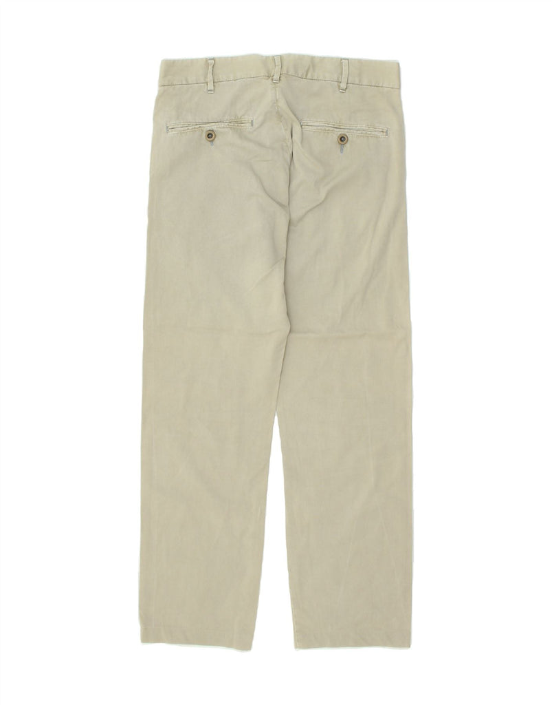 MARLBORO Mens Straight Chino Trousers W32 L34  Grey Cotton | Vintage Marlboro | Thrift | Second-Hand Marlboro | Used Clothing | Messina Hembry 