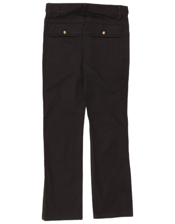 Just Cavalli Womens Straight Casual Trousers IT 44 Medium W30 L30 Black