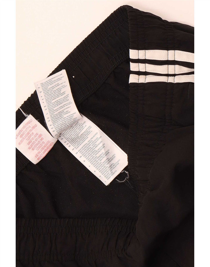 Adidas Boys Sport Shorts 15-16 Years Black Polyester