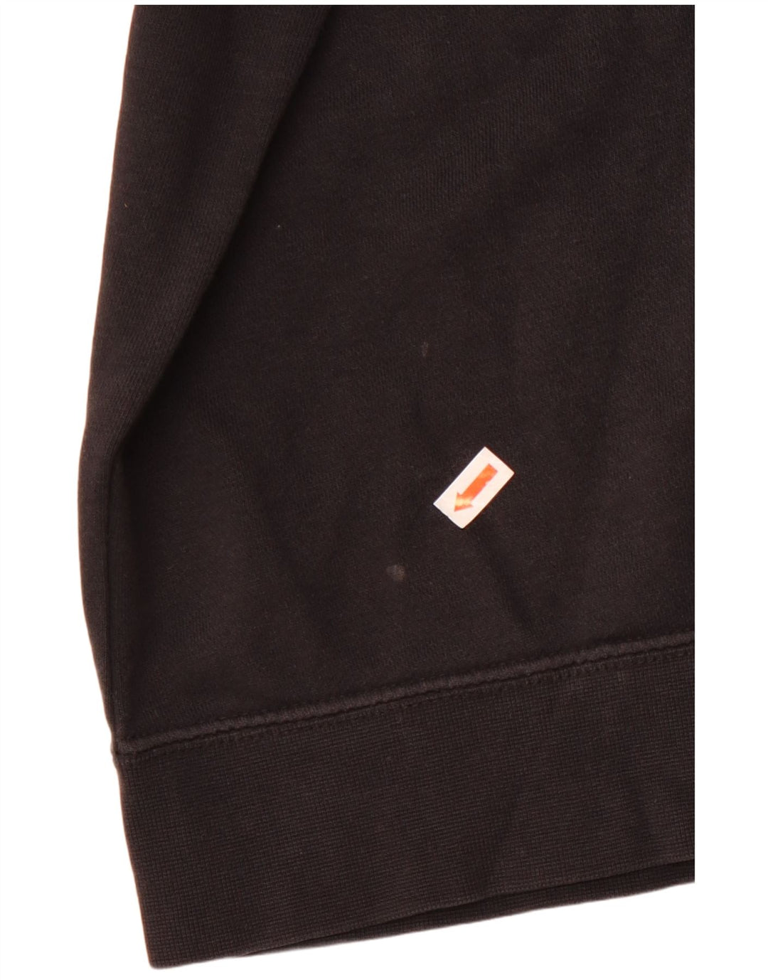 Nike Womens Oversized Sweatshirt Jumper UK 10 Small Black Cotton