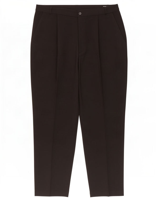 Marks & Spencer Womens Pegged Chino Trousers UK 18 XL W36 L26 Black