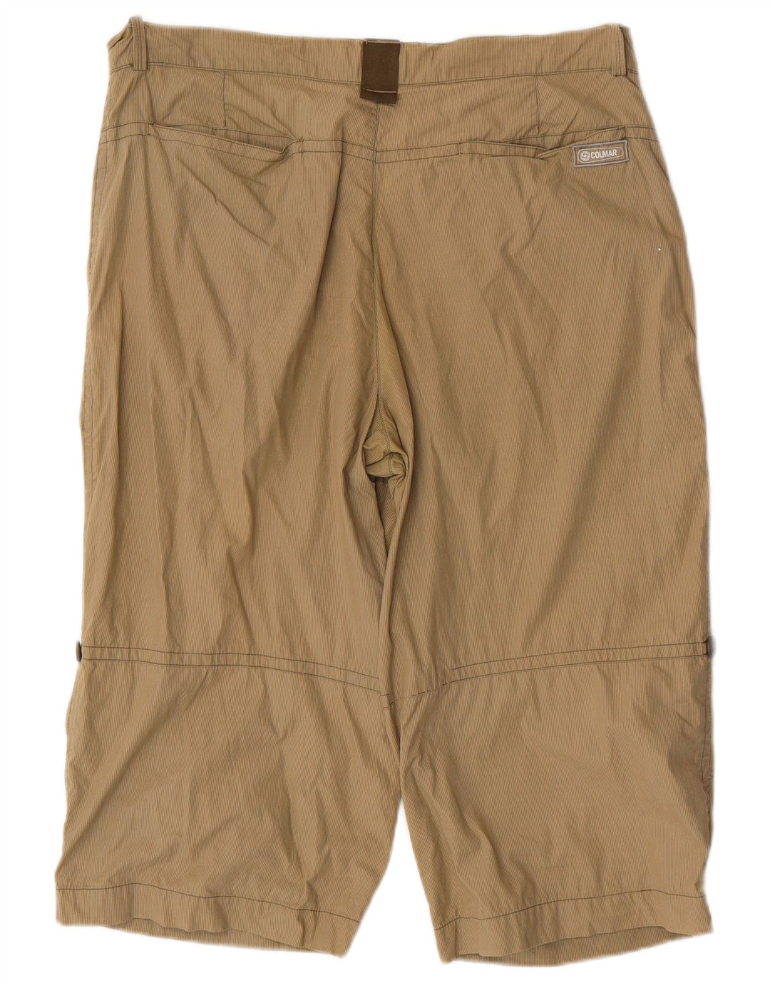 COLMAR Mens Bermuda Shorts IT 52 XL W36 Green Pinstripe Cotton