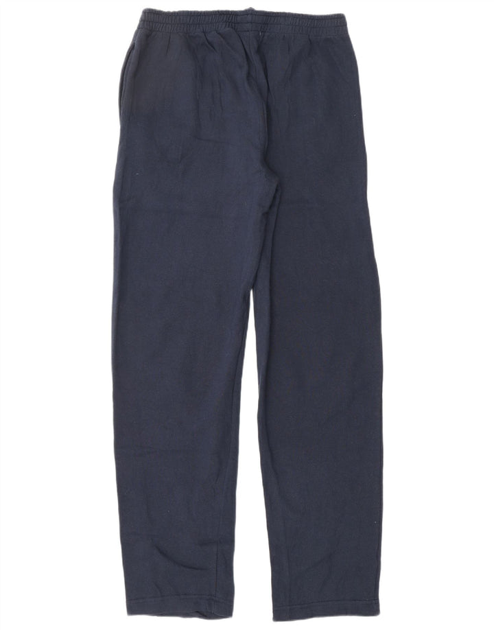 KAPPA Mens Tracksuit Trousers Large Navy Blue Cotton