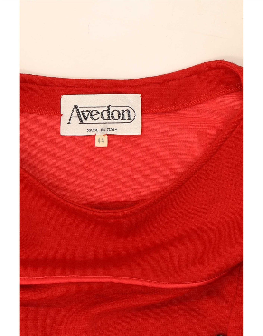 Avedon Womens Long Sleeve Sheath Dress IT 44 Medium Red Wool