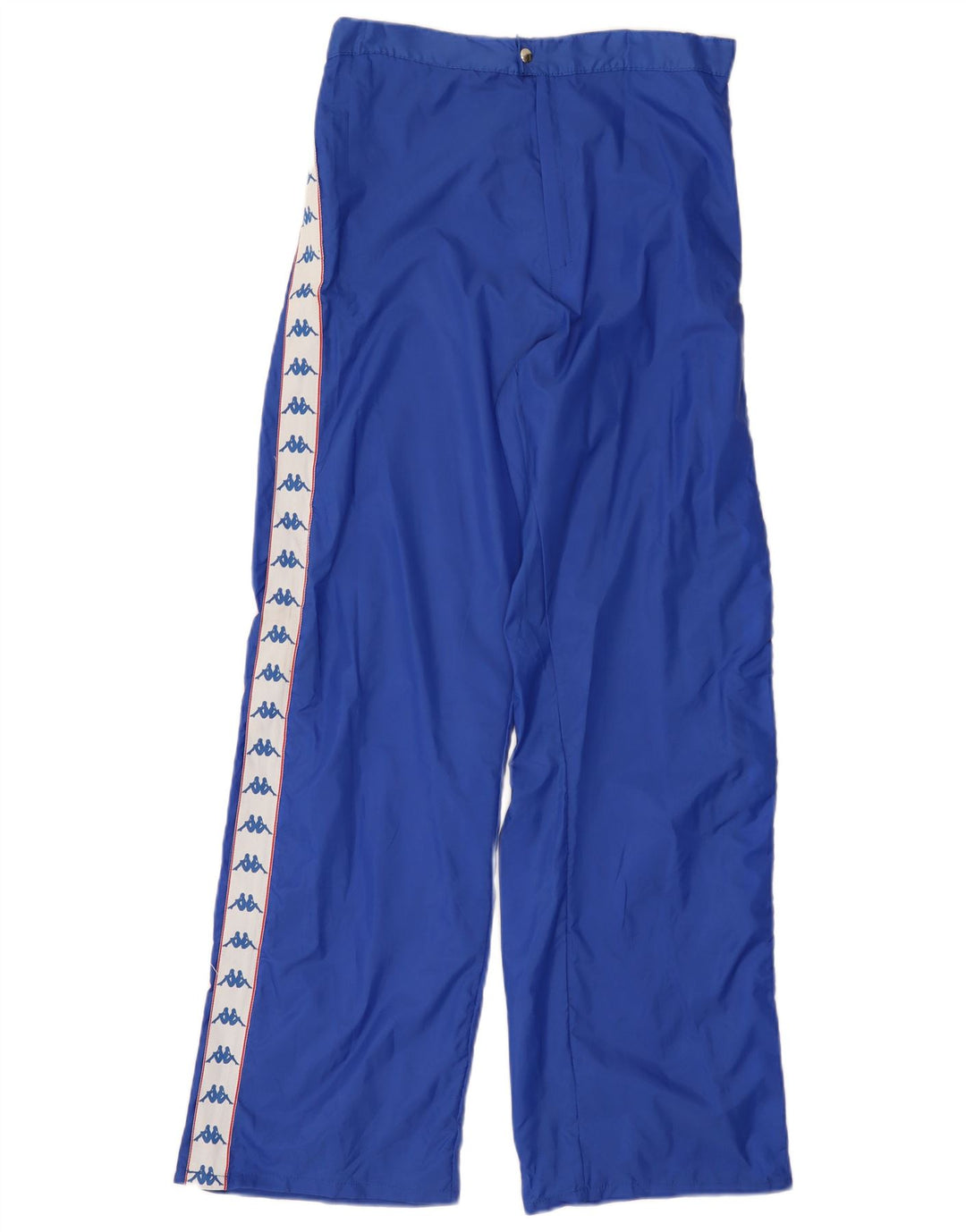 KAPPA Mens Graphic Waterproof Trousers IT 52 Large Blue Colourblock
