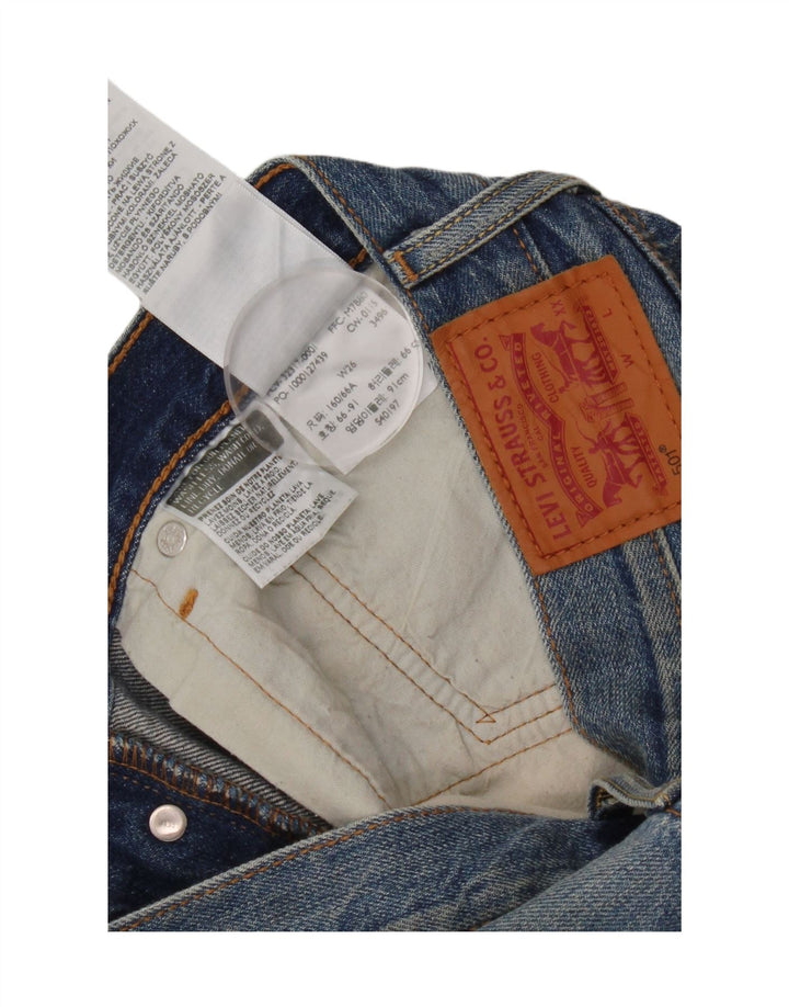 Levi's Womens 501 Distressed Denim Shorts W26 Small  Blue Cotton