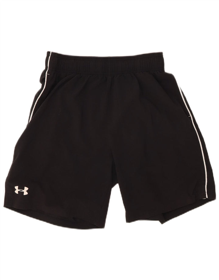 UNDER ARMOUR Mens Graphic Sport Shorts Medium  Black Polyester