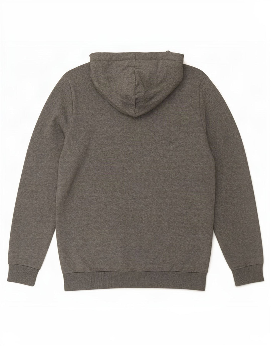Puma Mens Graphic Hoodie Jumper Small Grey Flecked Cotton