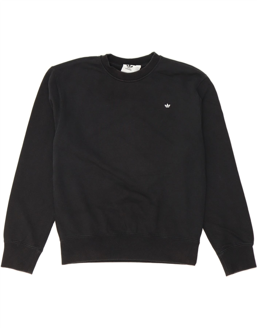 ADIDAS Mens Sweatshirt Jumper XS Black Cotton Vintage Adidas and Second-Hand Adidas from Messina Hembry 