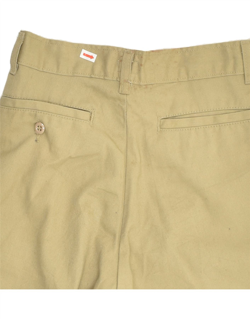 DICKIES Boys Chino Shorts 11-12 Years W25 Beige Polyester | Vintage Dickies | Thrift | Second-Hand Dickies | Used Clothing | Messina Hembry 