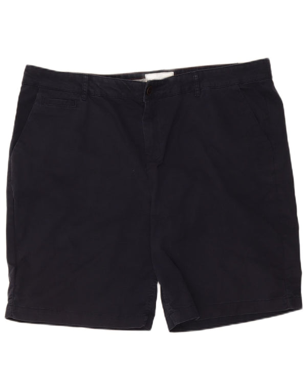 Fat Face Womens Bermuda Shorts UK 20 2XL W44 Navy Blue Cotton