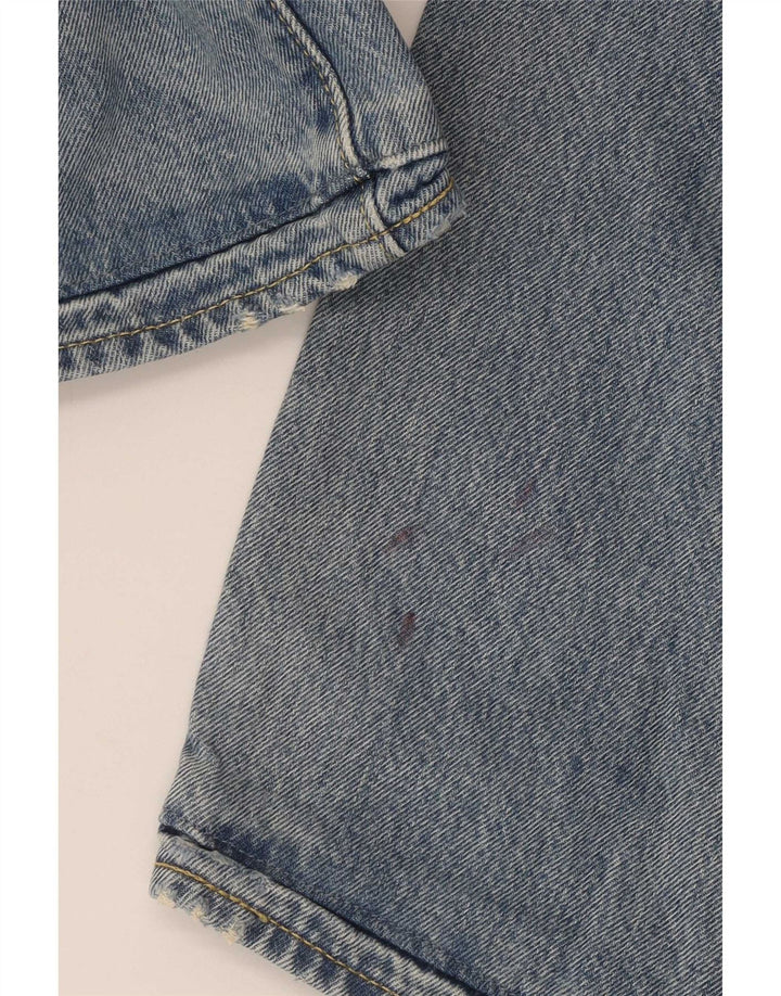 Levi's Mens 551 Straight Jeans W33 L32 Blue Cotton
