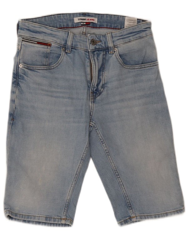 TOMMY HILFIGER Womens Denim Shorts W28 Medium Blue Cotton