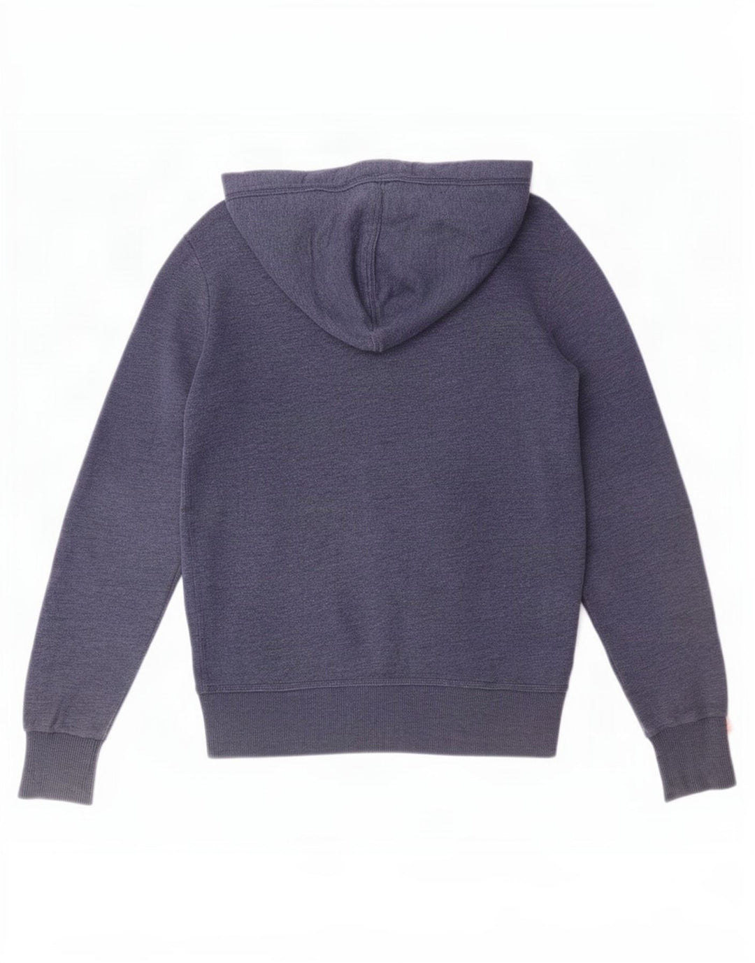 Superdry Mens Zip Hoodie Sweater Small Blue Cotton