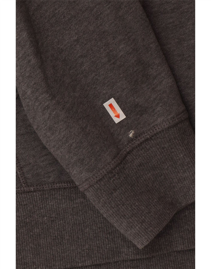 Timberland Mens Graphic Hoodie Jumper Medium Grey