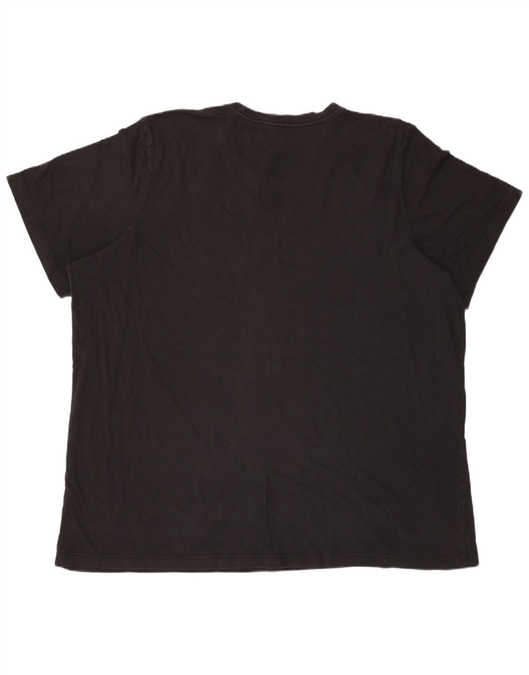 Adidas Mens Graphic T-Shirt Top 2XL Black Cotton