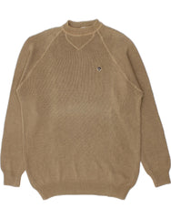 NORTH SAILS Mens Crew Neck Jumper Sweater XL Beige Cotton