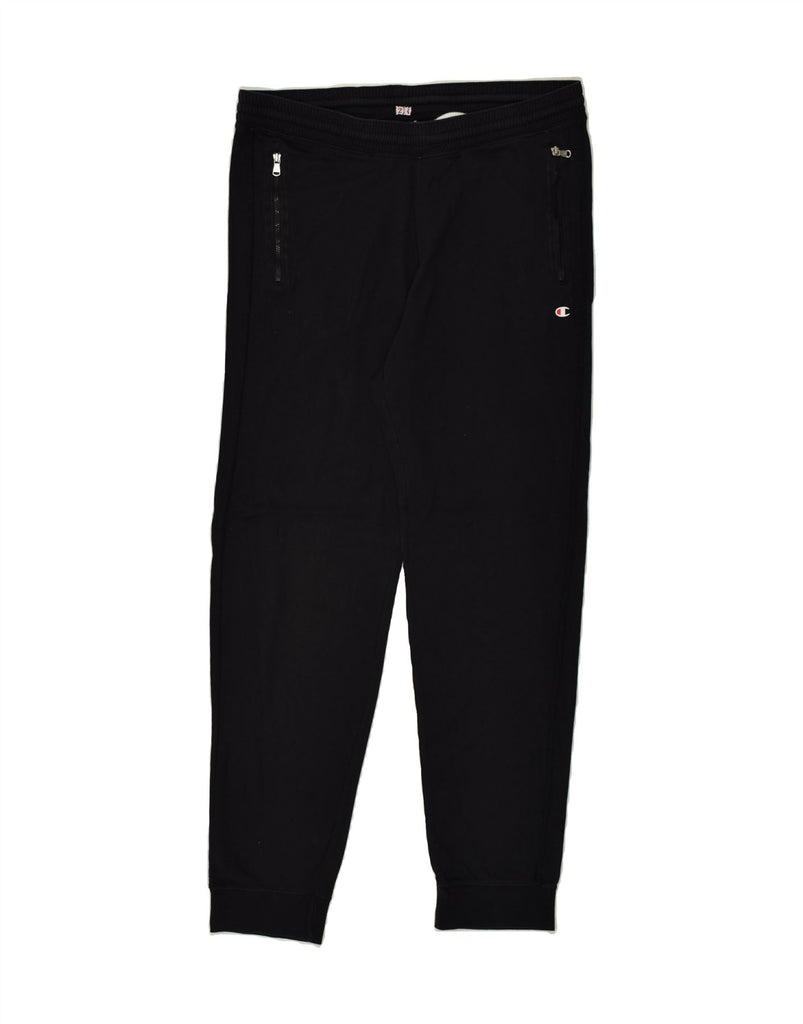 CHAMPION Mens Tracksuit Trousers Joggers XL Black | Vintage Champion | Thrift | Second-Hand Champion | Used Clothing | Messina Hembry 