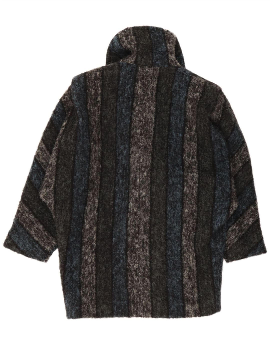 Arezia Womens Double Breasted Coat IT 42 Medium Multicoloured Striped