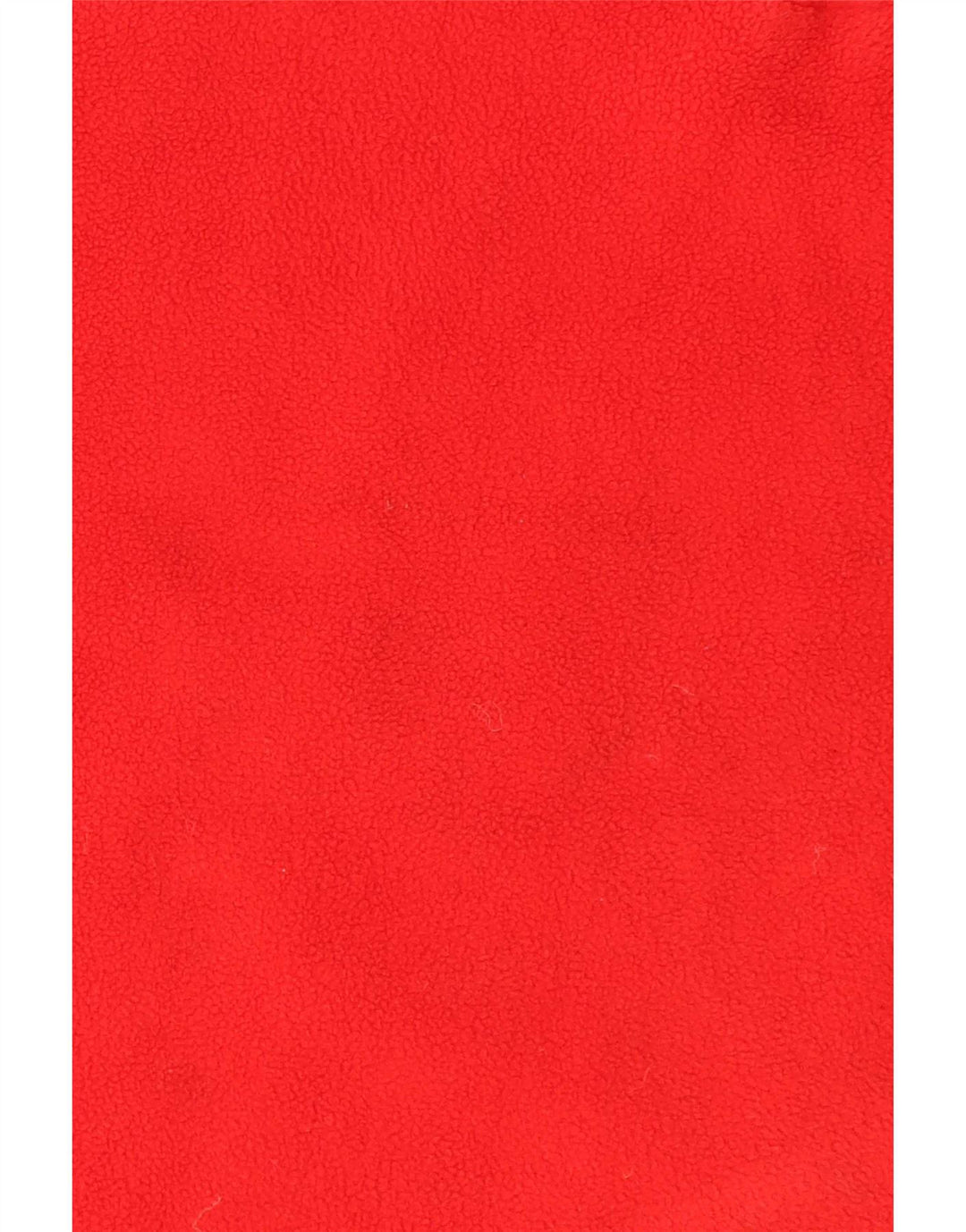 Brugi Mens Zip Neck Fleece Jumper Large Red Polyester