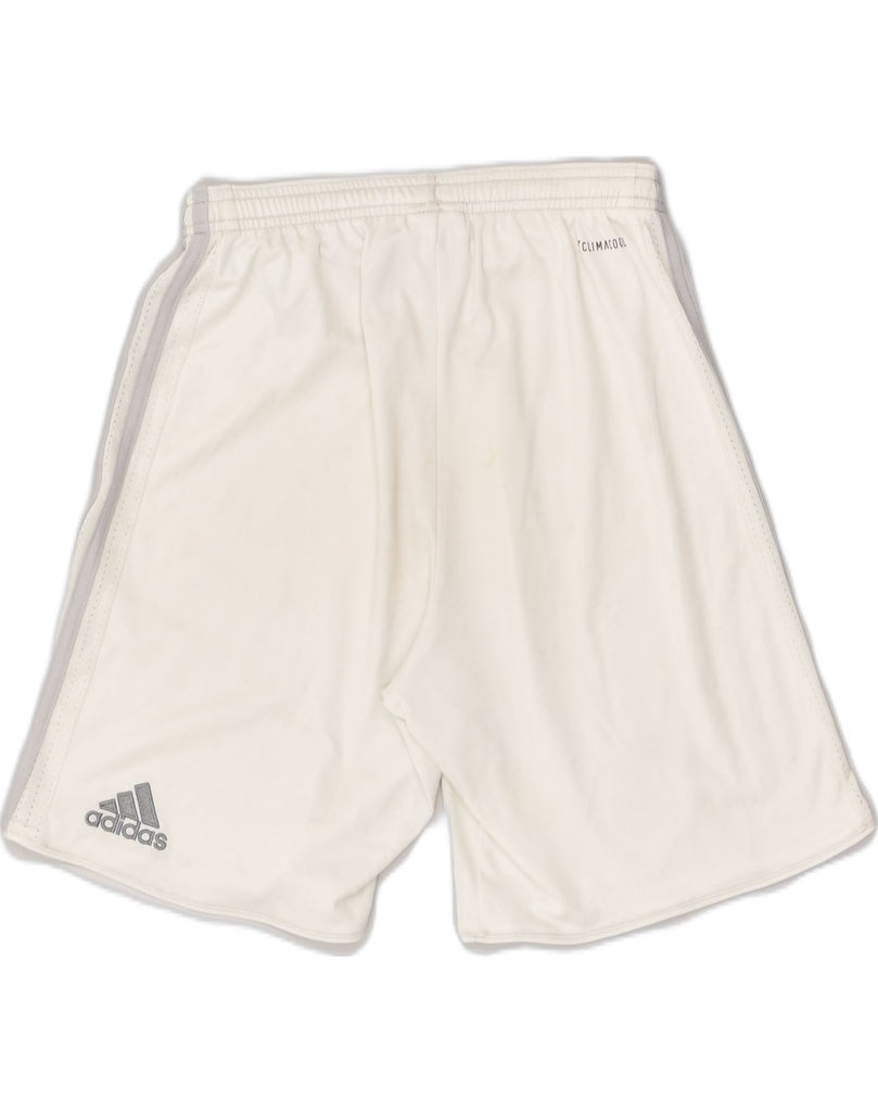 ADIDAS Mens Climacool Sport Shorts XS White Polyester | Vintage Adidas | Thrift | Second-Hand Adidas | Used Clothing | Messina Hembry 