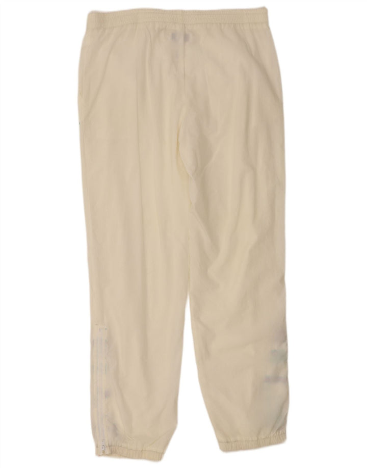 FILA Mens Tracksuit Trousers Joggers IT 48 Medium  Off White Polyamide
